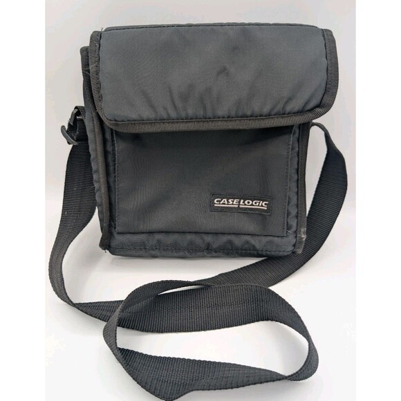 Vintage Case Logic Storage Bag Carry Case 9x8.5" with Strap - Picture 2 of 6